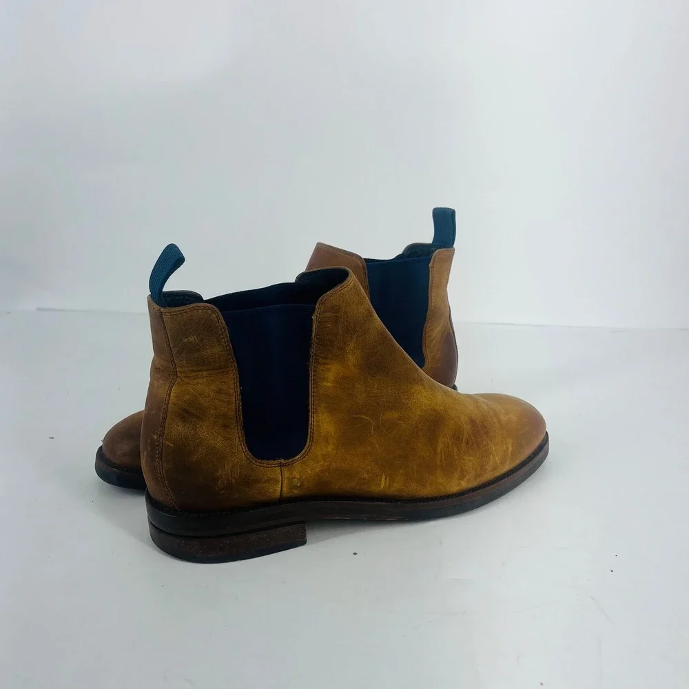 Cole Haan Mens C31527 Size 8 D‎ Wakefield Grand Dogwood Pea coat Ankle Boots
